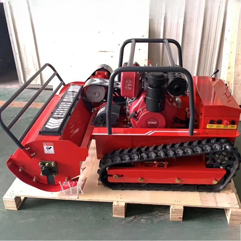 Multifunctional Wholesale Crawler Grass Cutter Agricultural Weeder For Orchard Lawn Embankment Mountain Land Reclamation Work