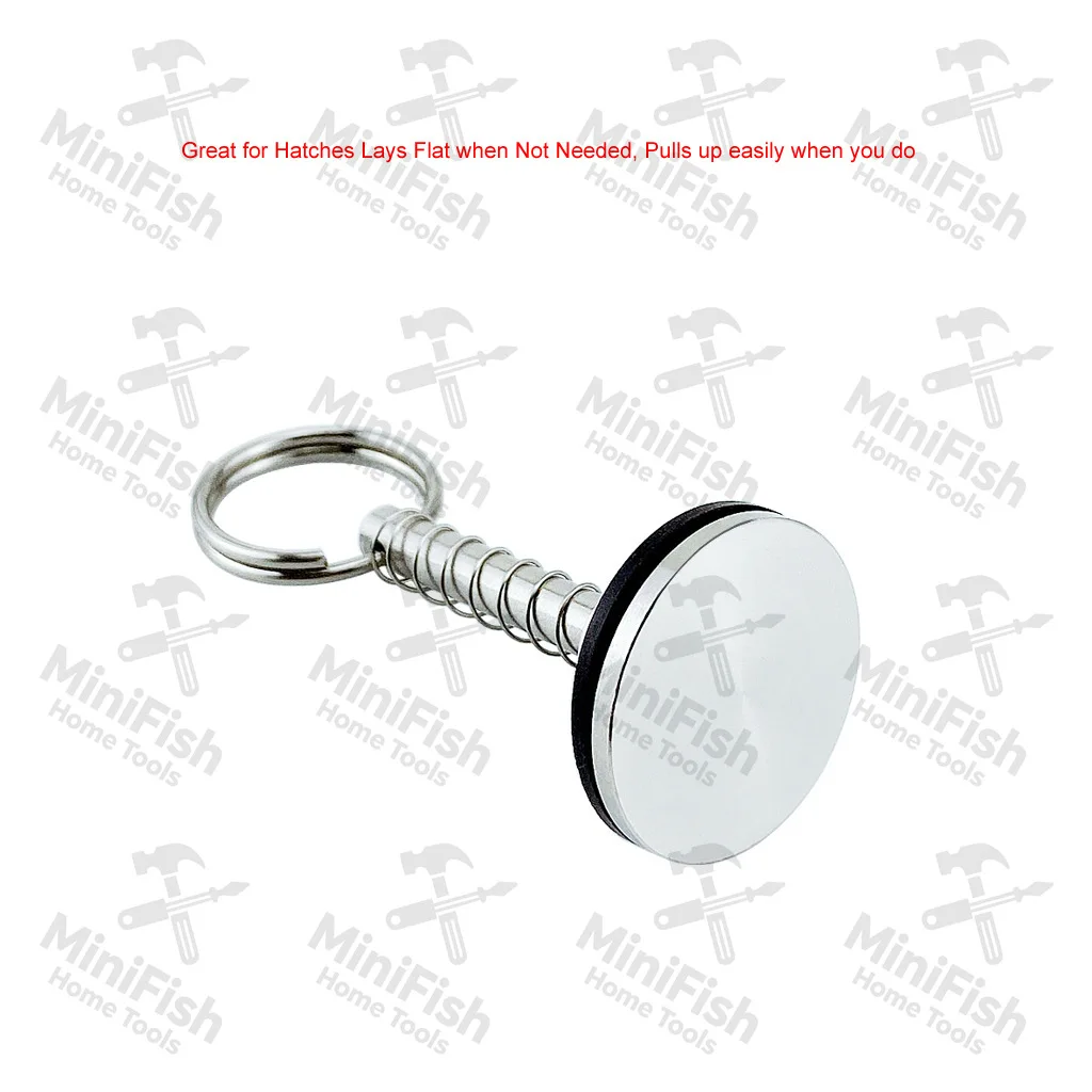316 Stainless Steel Marine Door Cap Pin, Spring Pin, Hatch Handle Pin, Deck Cover Quick Loading and Unloading Pin