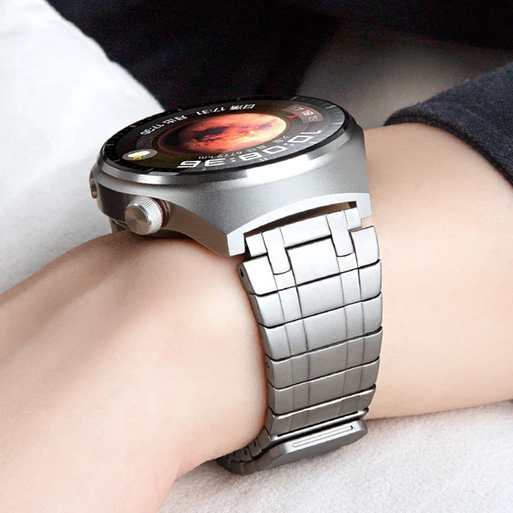 22MM Metal Magnetic Band for Huawei Watch GT 3 2 Pro 46mm 42mm 2E Stainless Steel Strap For Huawei Watch GT3 Luxury WatchBand