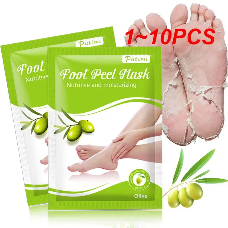 1~10PCS Smooth And Soft Feet Moisturizing Popular Choice Putimi Quality Effective Exfoliation Natural Ingredients Foot Mask