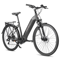 FAFREES FM9 Adult Electric Bike, 250W Mid-drive Electrical Road Bicycle, 36V 15Ah E-bike, 28\