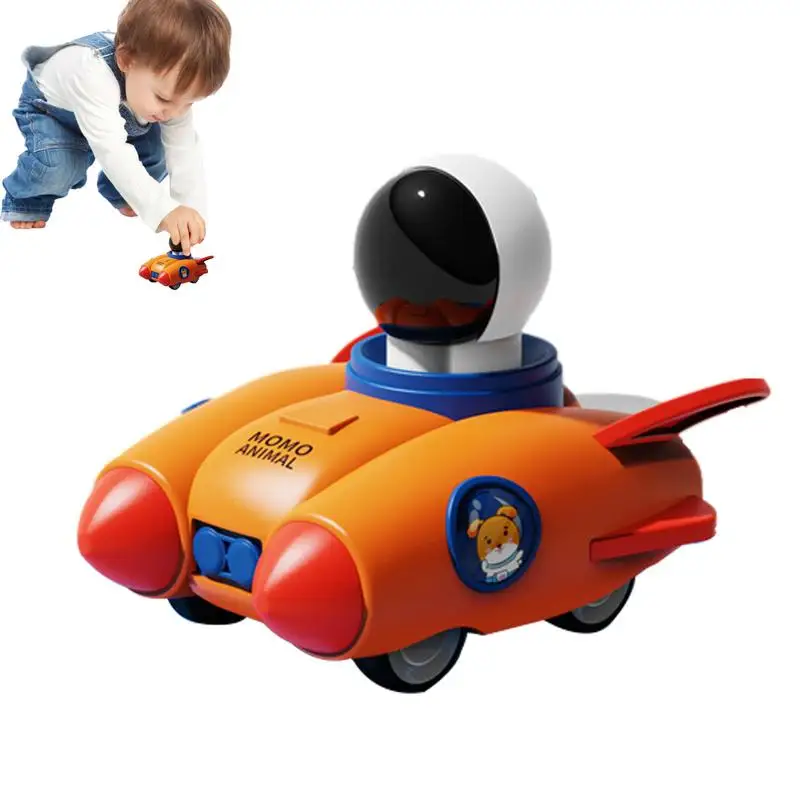 

Friction Powered Toy Cars Cute Space Design Push And Go Toy Cars Learning Education Toys For Interaction Early Education Festive