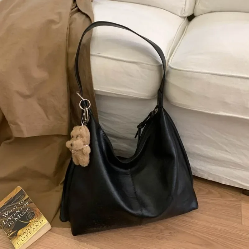 Luxury Everyday Essential Designer Diaper Bag Women Fashionable Leather Tote Large Capacity Elegant Crossbody Handbag