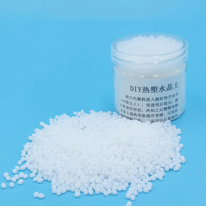 50g/100g Polymorph Thermoplastic Friendly Plastic aka Polycaprolactone Polymorph Pellet DIY Ceramics Tool High Quality