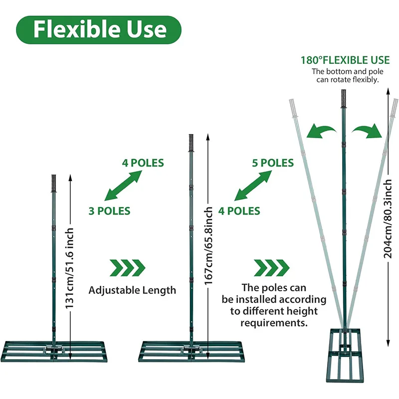 Lawn leveling tools Garden rake Leaf rake Agricultural