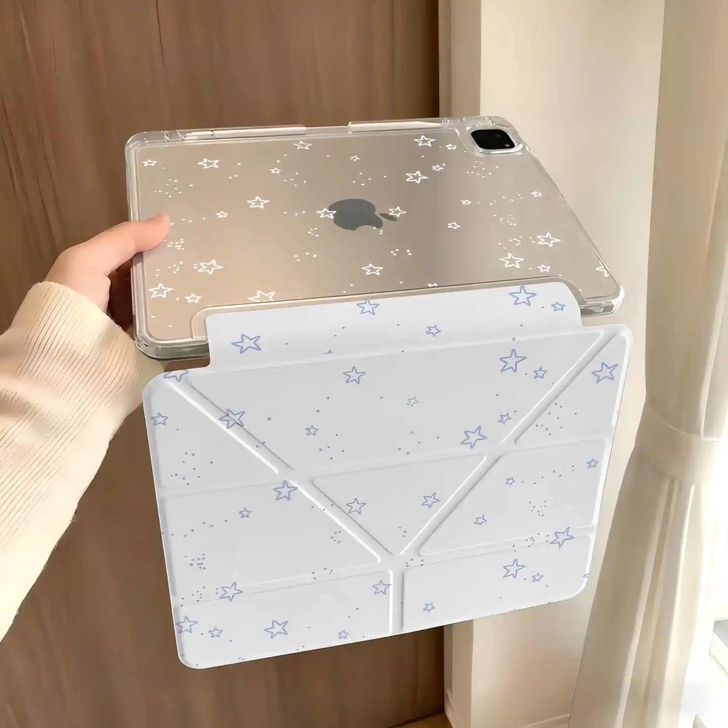 Minimalist Art Simple Star For IPad 11th A16 Pro Air 13 11 M3 M2 M4 2025 12.9 9 8 7 6 5 4 10Th Mini 7 6 Funda Shockproof Cover