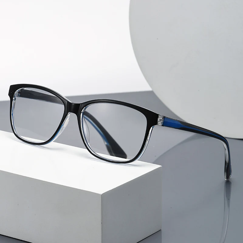 Vintage Frauen Lesebrille Mode Kunststoff Presbyopie Für Männer Computer Brillen Mit Lesen Hyperopie + 1,0 + 2,0 + 3,0 + 4,0 – Detail 1