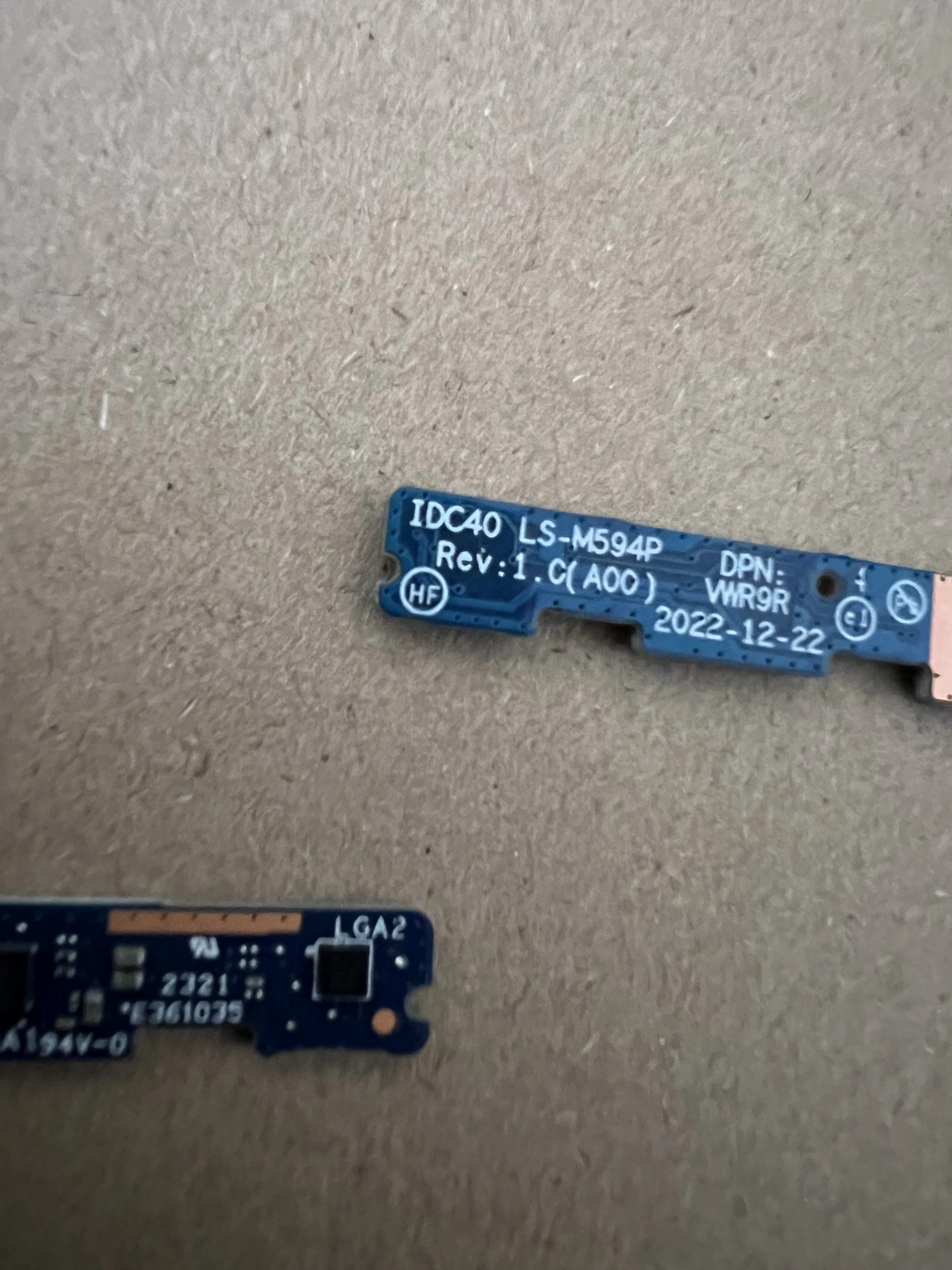 Brand New For Dell Latitude 7440 Screen Sensing Small Board Connecting Board LS-M594P