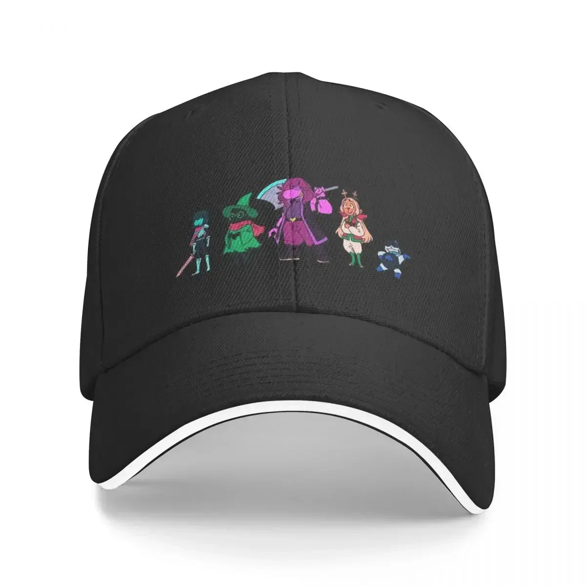 Deltarune Characters Baseball Cap Mountaineering Uv Protection Solar Hat Boy Child Women's