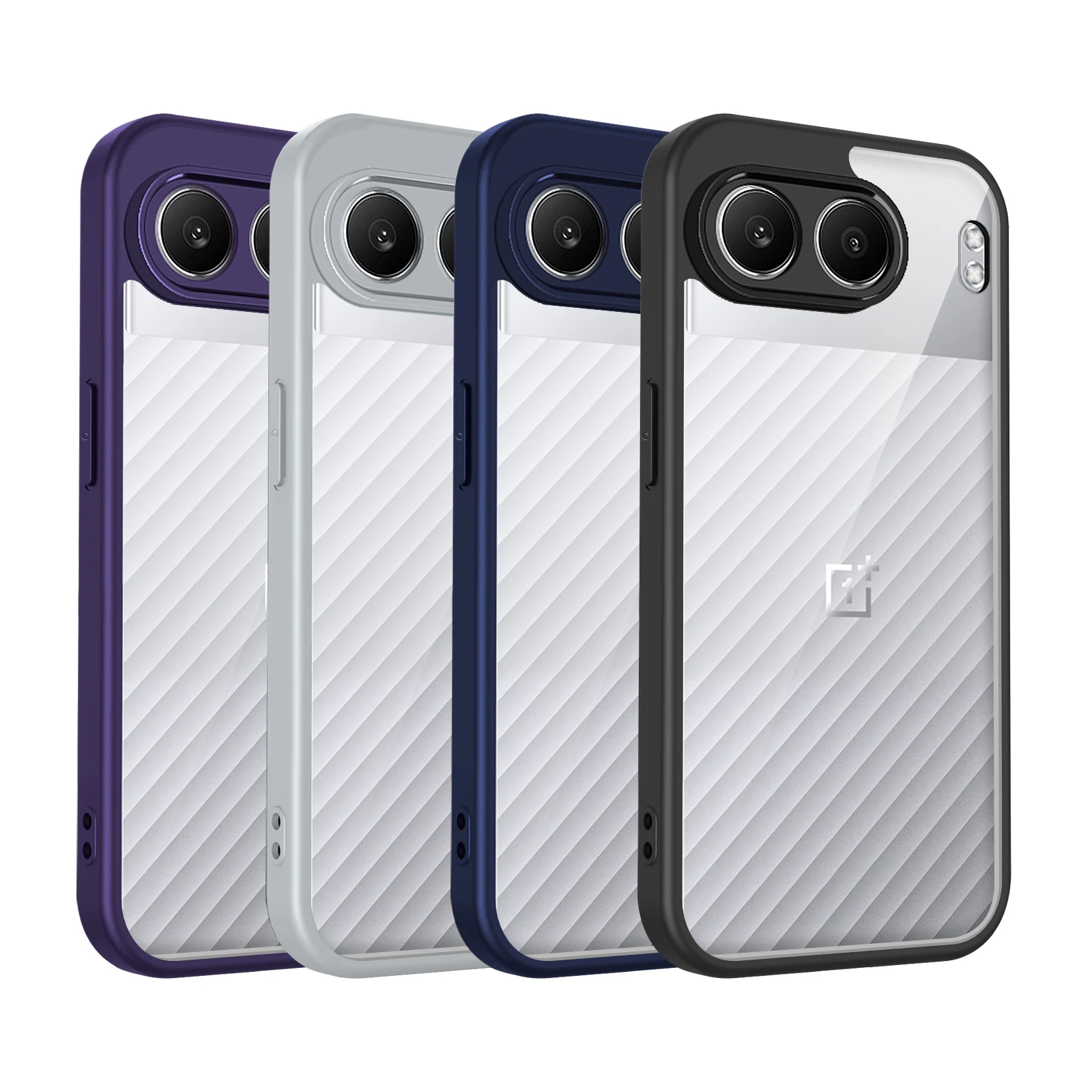 Oneplus Nord 4 CPH2663 Case Air Cushion Shockproof Silicone Bumper Clear Matte Back Cover Hard Phone Case for Oneplus Nord 4 5G