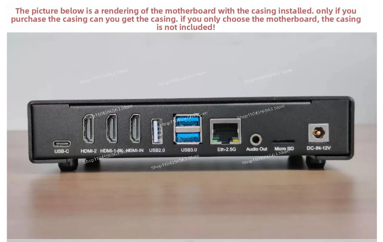 RK3588 Core Board 32GB RAM AI Development Board with NAS Baseboard Support OMV System