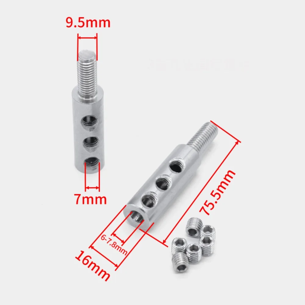 Steel Core Fitness Cable Terminal Durable Replacement Wire Rope Port Joint Versatile Cable Stopper Terminal Gym Machines