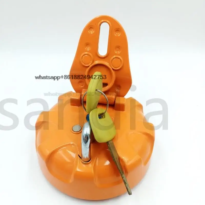 high quality for DOOSAN Excavator Diesel Fuel Tank Cover With Locks