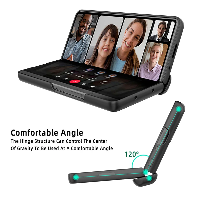 Luxury Plain Leather Foldable Full Package Phone Case For Samsung Z Flod 4 5 3 Pen Slot Case Film Integrated Bracket Protective