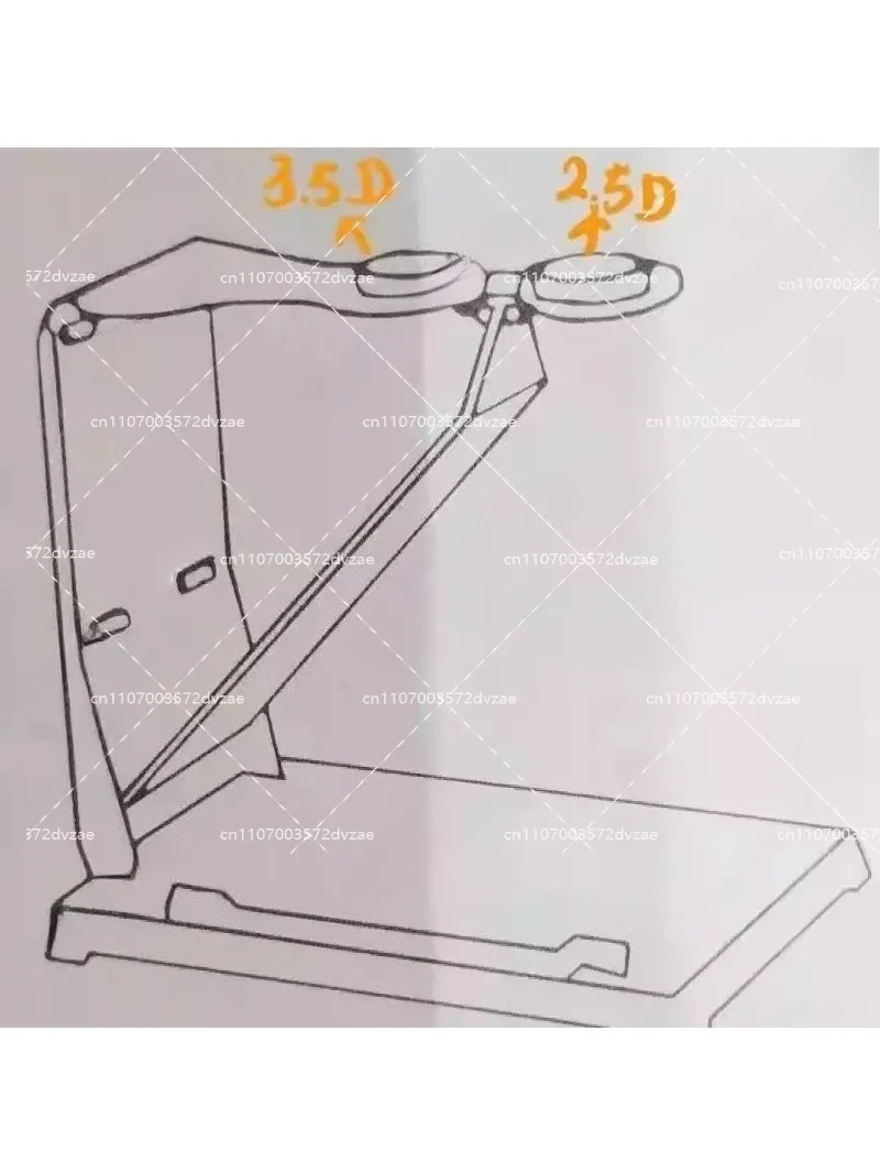 1Set Stereoscope Cheiroscopes Amblyopia Trainer Vision Testing Tools for Visual Acuity And Depth Perception