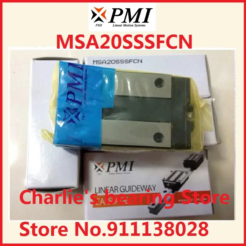 

10pcs 100% brand new original genuine PMI brand linear guide block MSA20S-N