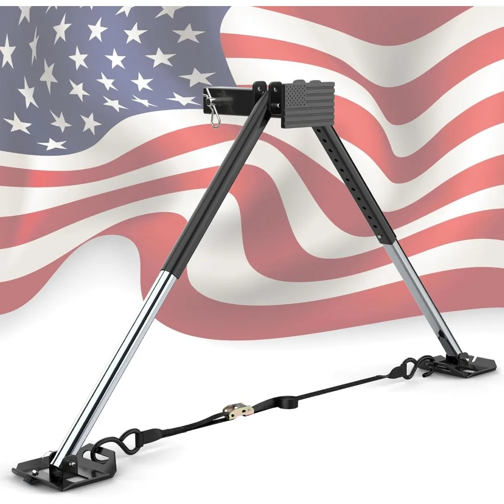 

2025 Upgraded RV Hitch Mount Stabilizer, Adjustable Camper Rear Bumper Stabilizer, Stabilizer Hitch for Travel Trailer