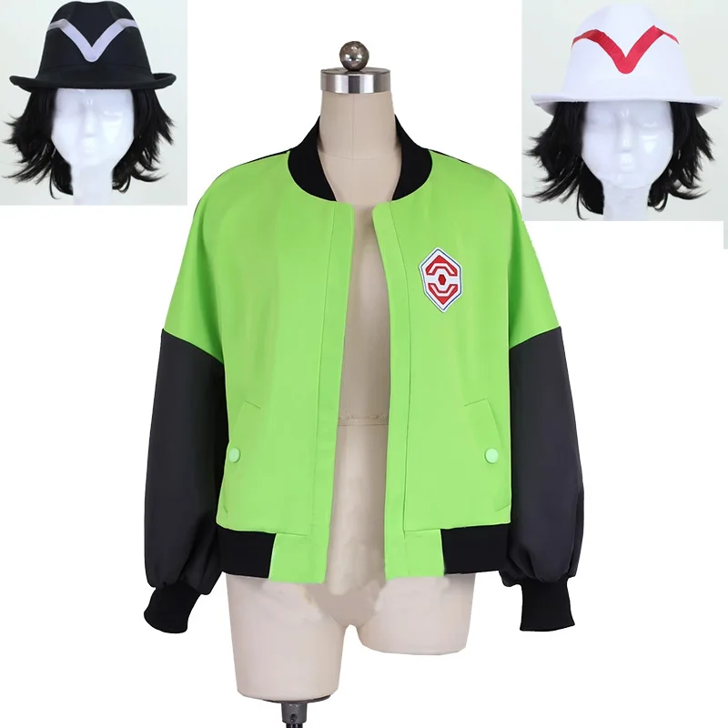 

2025 ZA Protagonist Coat Hat Cosplay Costume Halloween Full Sets Uniform Women Men Clothing