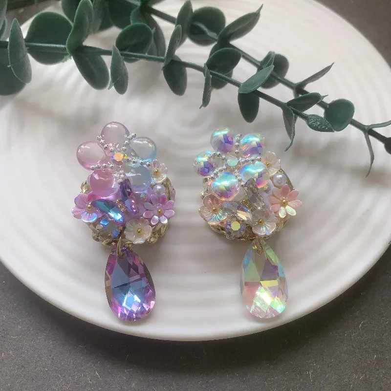 

Fancy Beads Hand MadeIns Handmade Boutique Quality Bead Alloy Glazed Flower Fringed Creative DIY Bead Pen Phone Chain Jewelry Ac