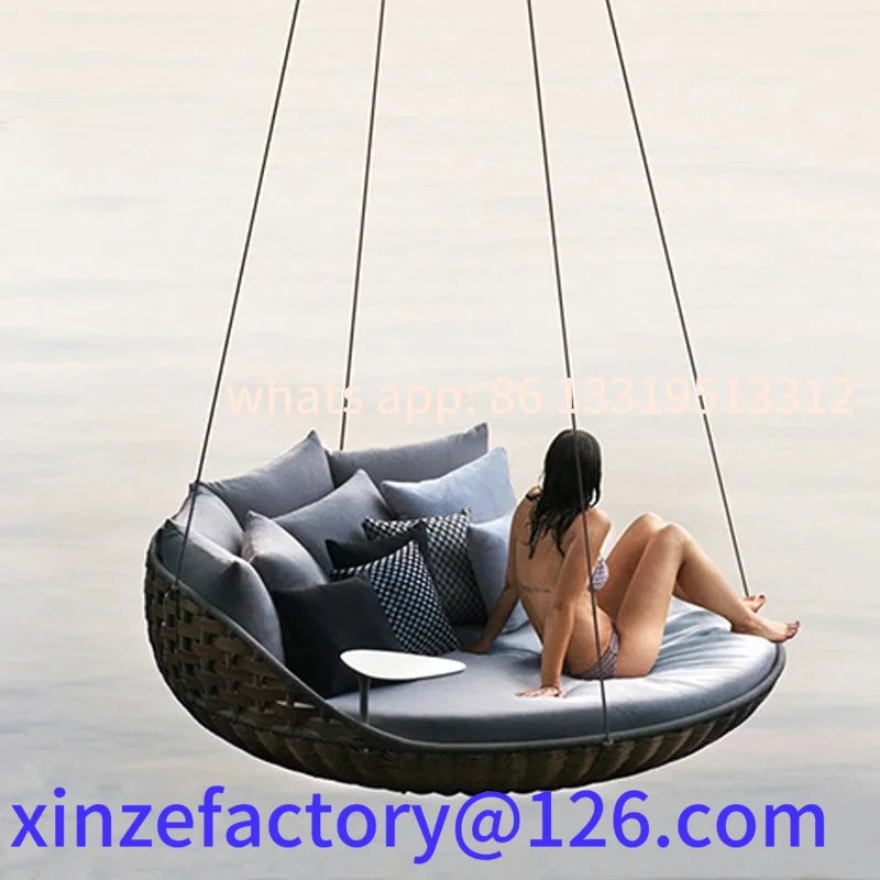 

Customizable Balcony, Terrace Garden Furniture Double Shake Casual Hammock