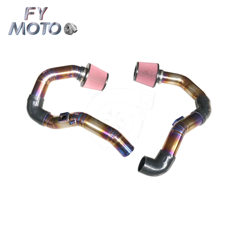 

Titanium Golden High Flow Cold Air Intake for BM W 2015-2019 F80 F82 M3 M4