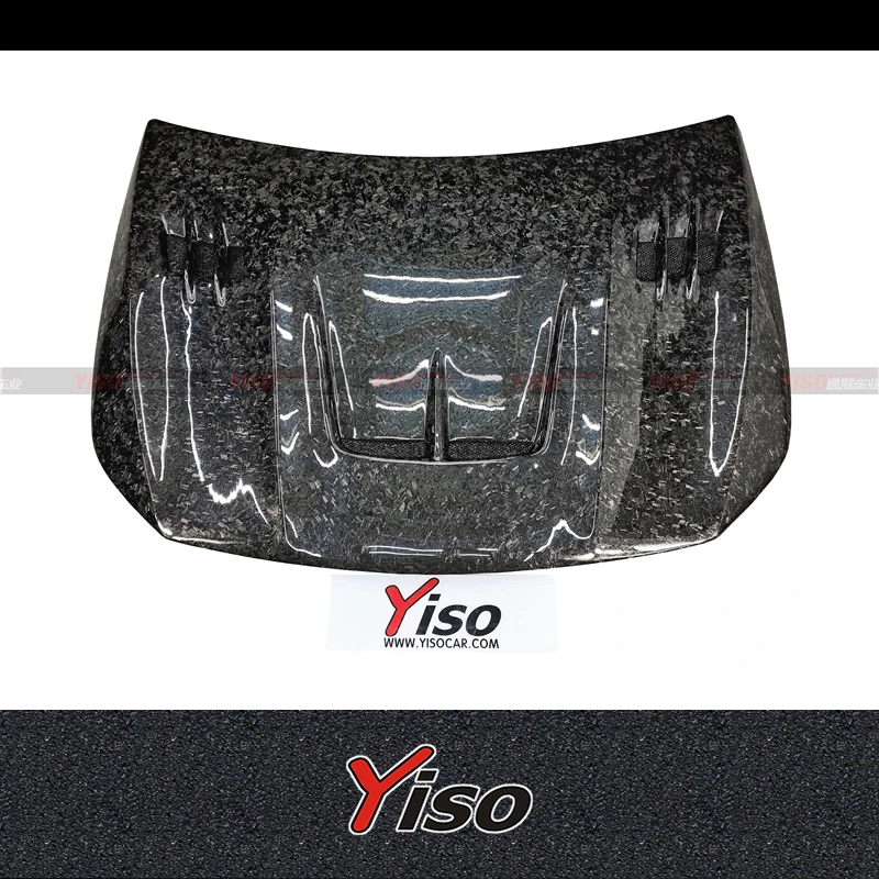 Suitable for 2019-2022 A35 A45S W177 Modified encirclement Engine Cover Aerodynamic kit WALD carbon fiber HOOD