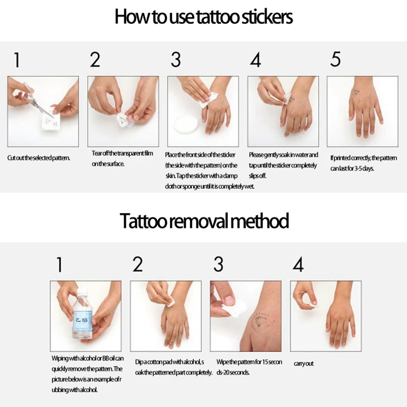 30Pcs/Set Sexy Dark Temporary Tattoo Sticker Waterproof Temporary Tattoo Fake Tattoo Sticker