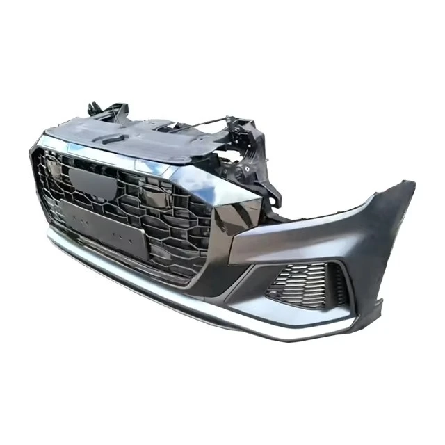 For Q8 RS High Quality Front Bumper Complete Bumper Nose Bridge Grill Fan Radiator OEM 3