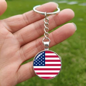 Ausstehende Glaskristallschlüsselkette, Erinnerung, Frankreich, Spanien, USA, Argentinien, Portugal, Venezuela, Spanien, Spanien, Portugal, Spanien 6 Hauptverkäufe Chaves Kanada - №3