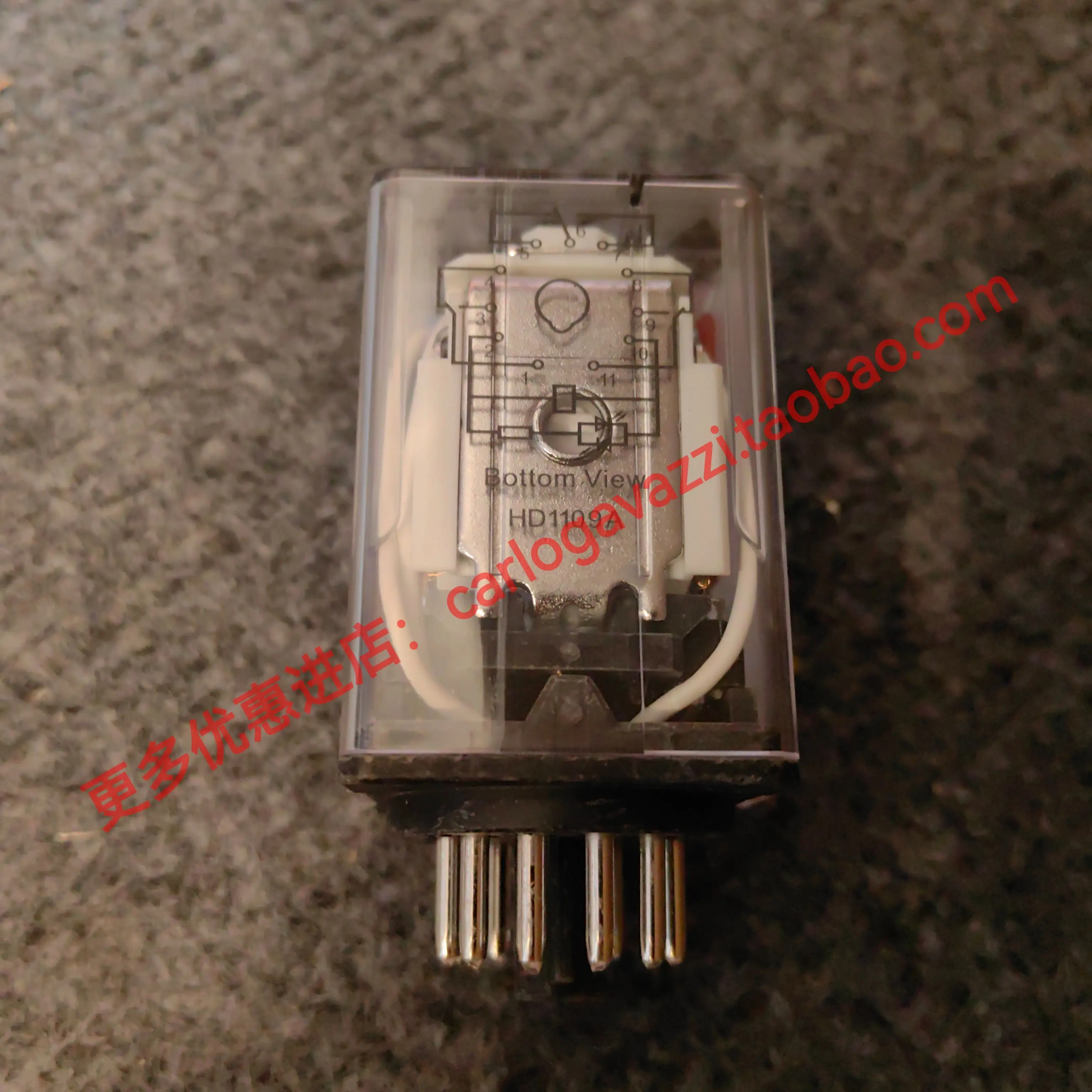 

RCP1100324VDC Подходит для бутикового промежуточного реле переменного тока 230 В постоянного тока с круглой ножкой