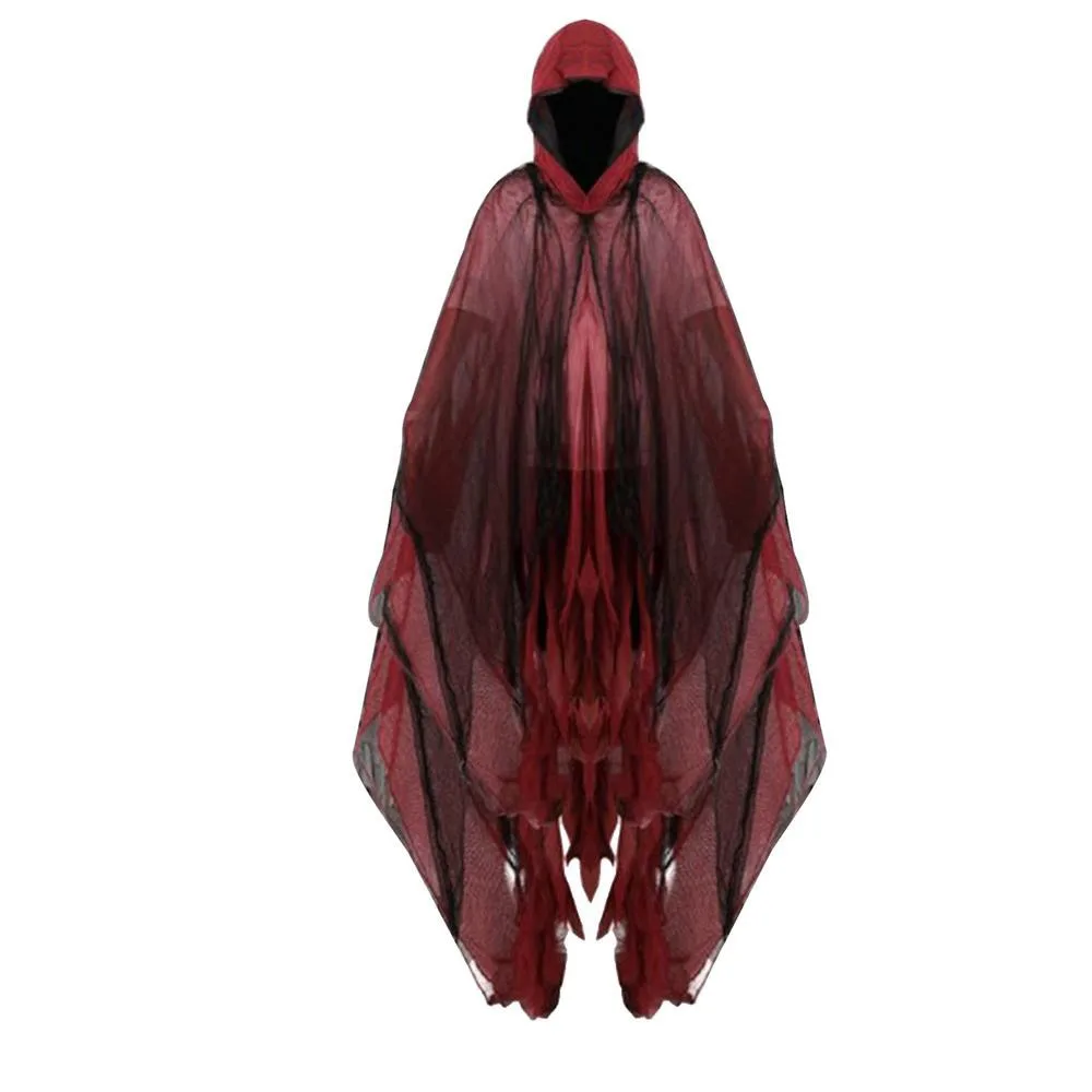 

Polyester Halloween Ghost Cloaks Photo Pros Clothing Props Dementors Cosplay Costume Costumes Outfit Wizard