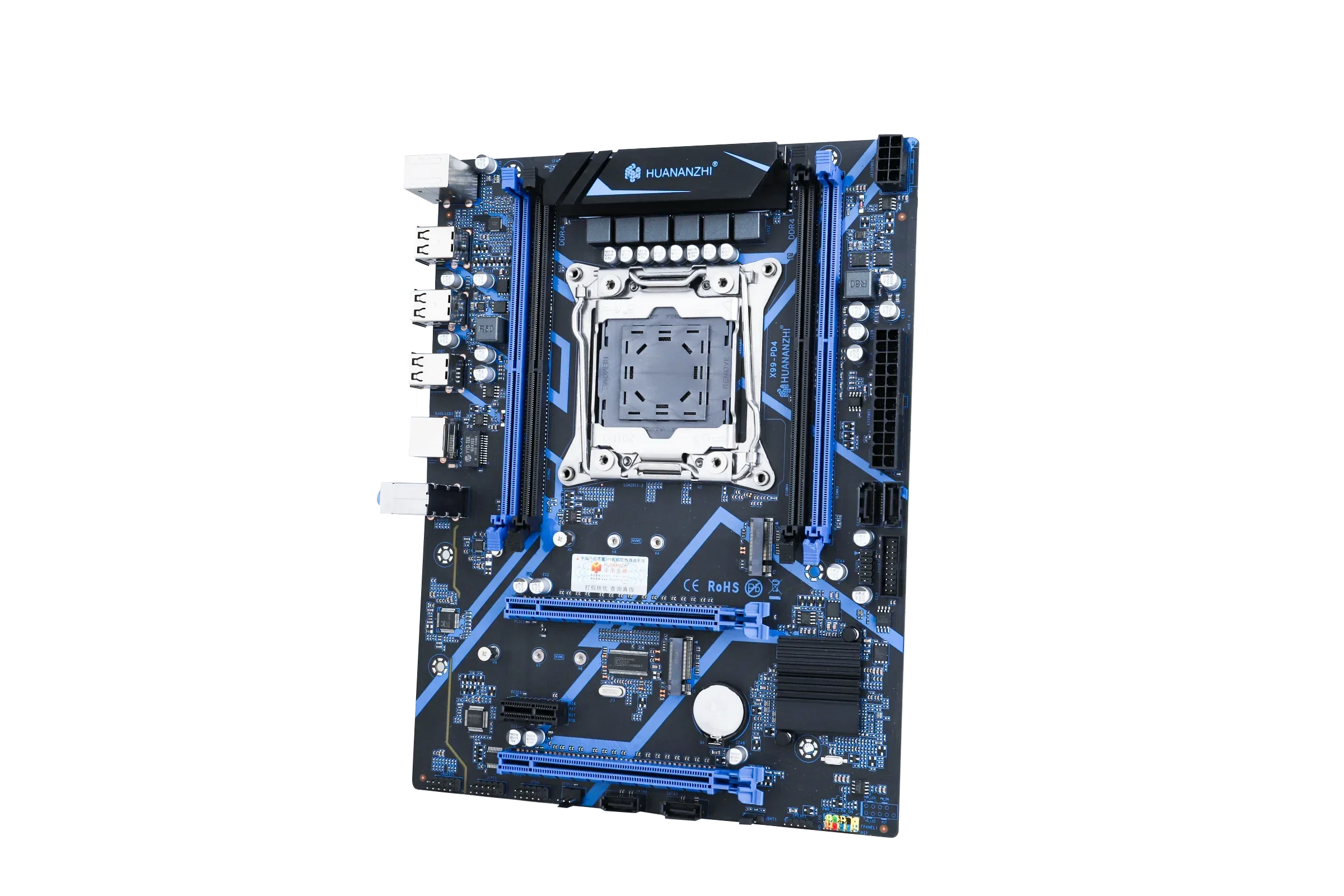 HUANANZHI X99 PD4 LGA 2011-3 XEON X99 Motherboard support Intel E5 V3 V4 All Series DDR4 RECC NON-ECC Memory NVME RU