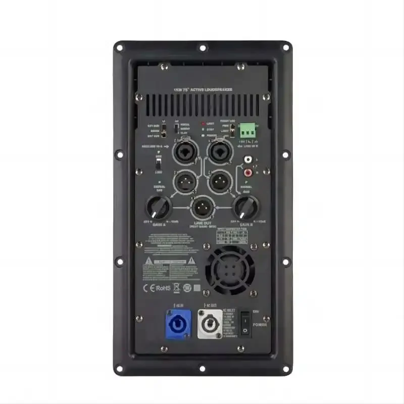 

Hot Sell K12A 1000w Power Amplifier XLR Sound Card Input Class D Equipment Speaker Pro