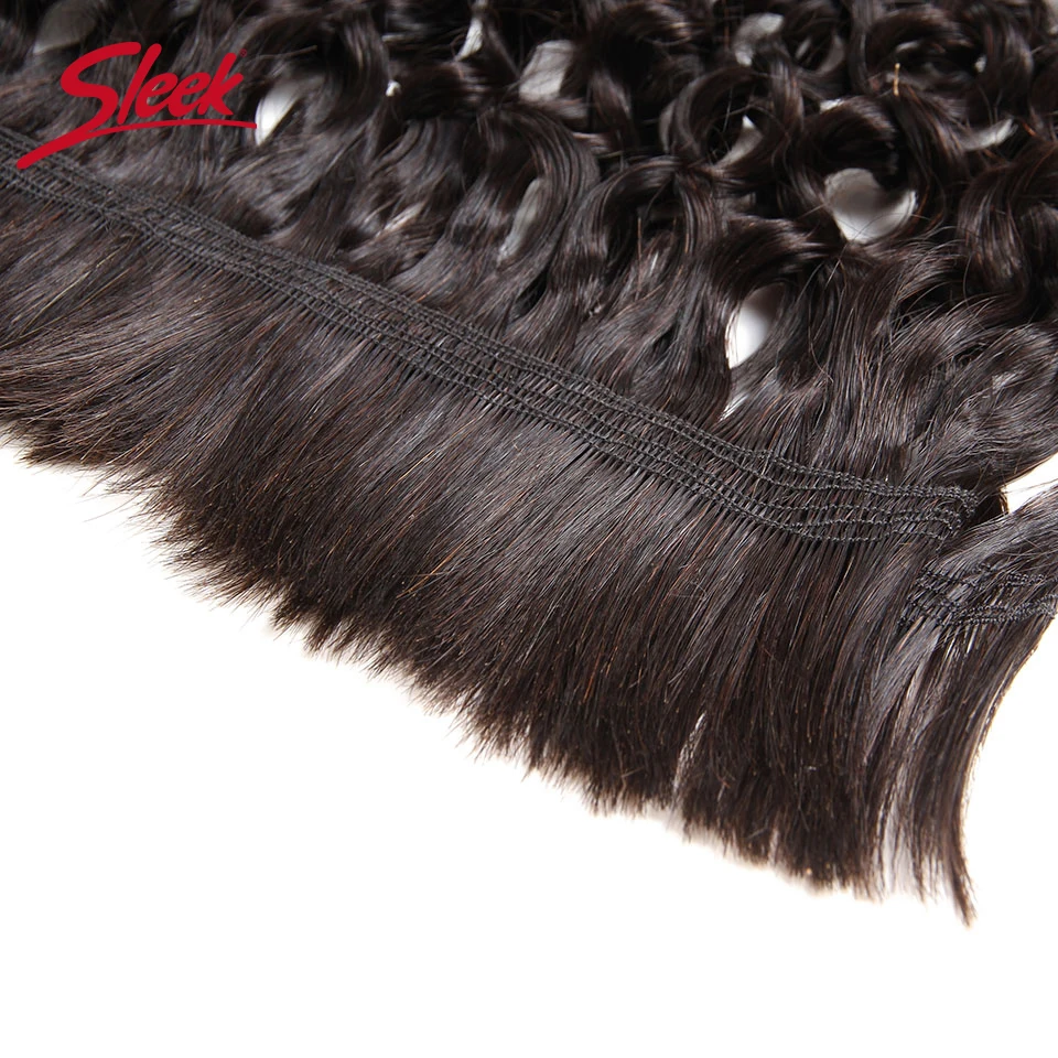 Sleek-Kinky Curly Bulk Pacotes de cabelo humano, cabelo para trançar, Remy, preto natural, indiano Crochet Tranças, sem trama, 8 a 30 polegadas