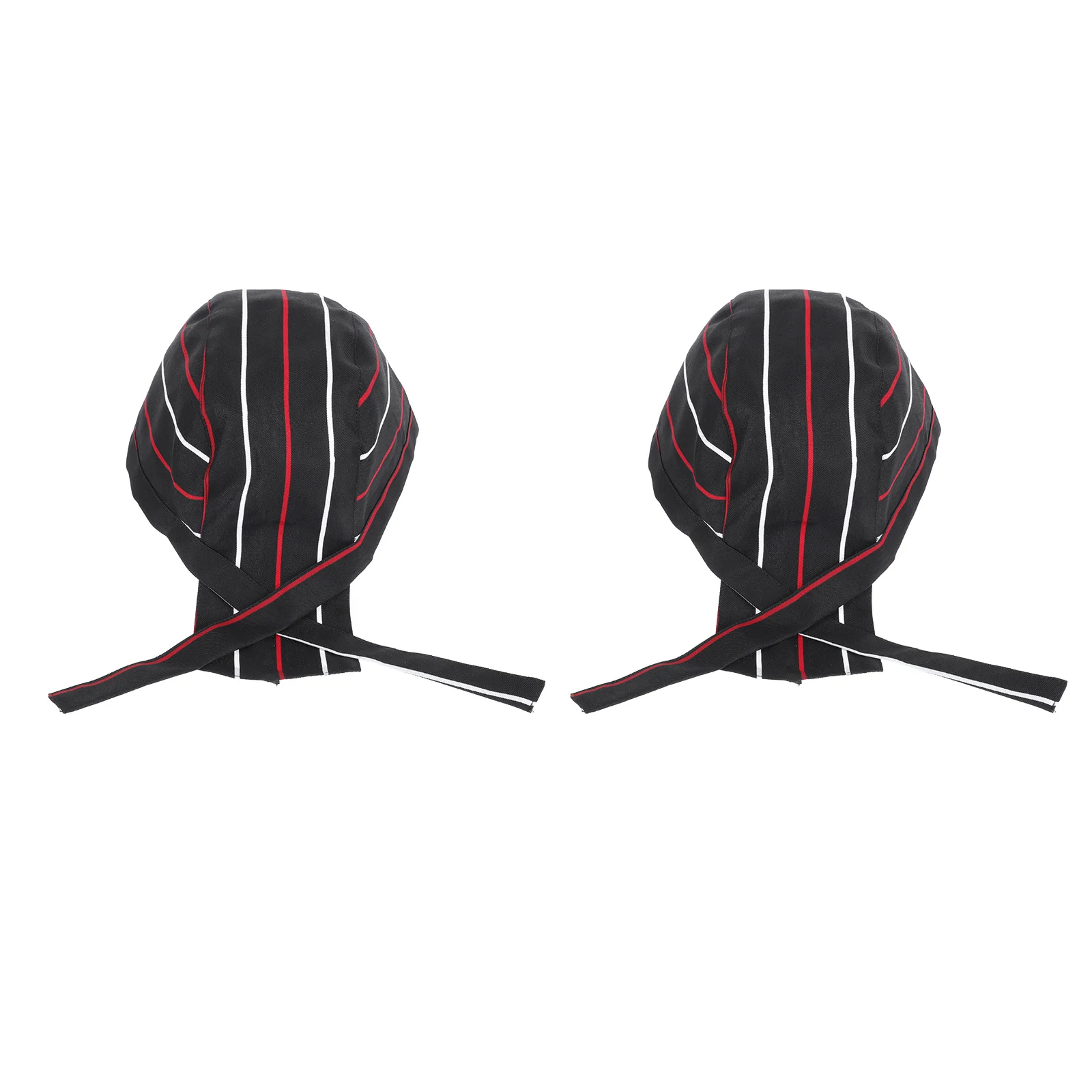 2 قطعة قبعات الطاهي على طراز القراصنة قابلة للتعديل من البوليستر قبعات الطبخ للمطبخ وتقديم الطعام والمطاعم والنادل قبعات موحدة