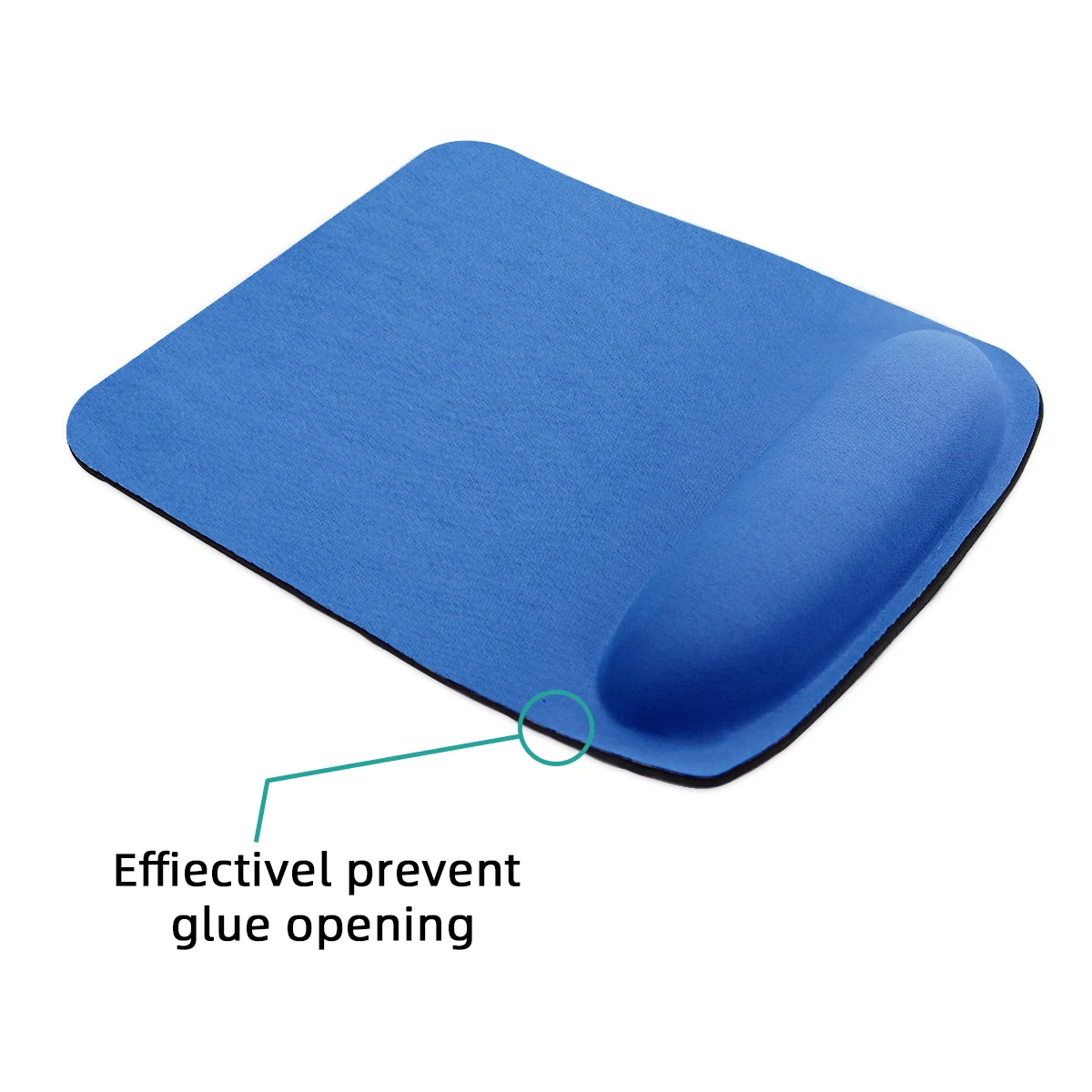 HRH Custom Colour Design Print Non Slip Rubber Office Gaming Mouse Pad Polyester Fabric Anti-Slip Rubber Neoprene Laptop