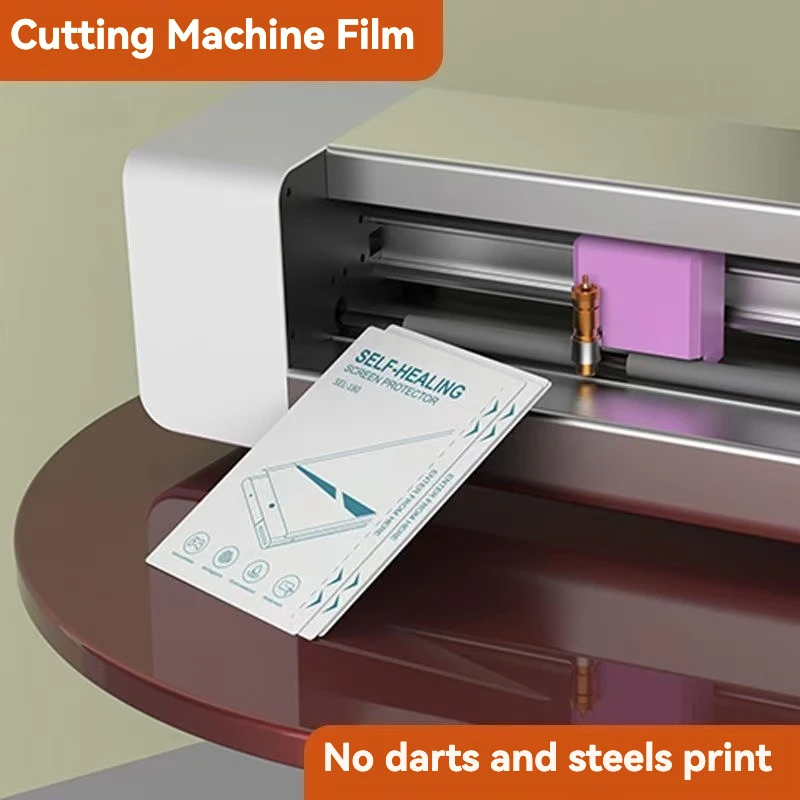 

Cutting Machine Special Cutting Film 8-inch - TPU HD Frosted Hydrogel Film, UV Curing Film Curved & Flat Screen Phone Protector