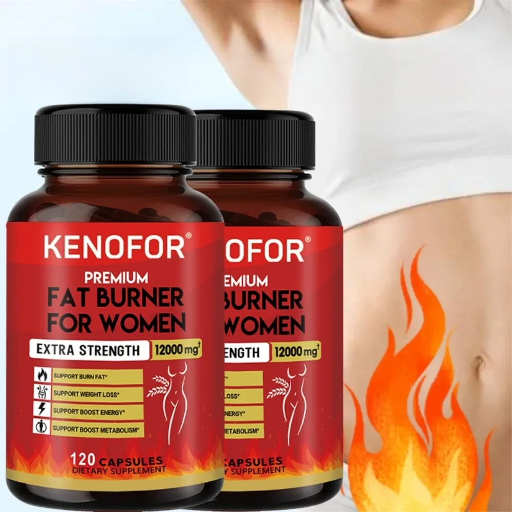 Best Fat Burner for Women, Natural Appetite Suppressant, with Green Tea, Garcinia Cambogia, Green Coffee, White Kidney