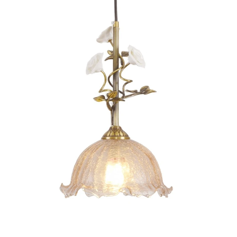 

Vintage restaurant lamp antique pastoral country bedroom bedside lamp