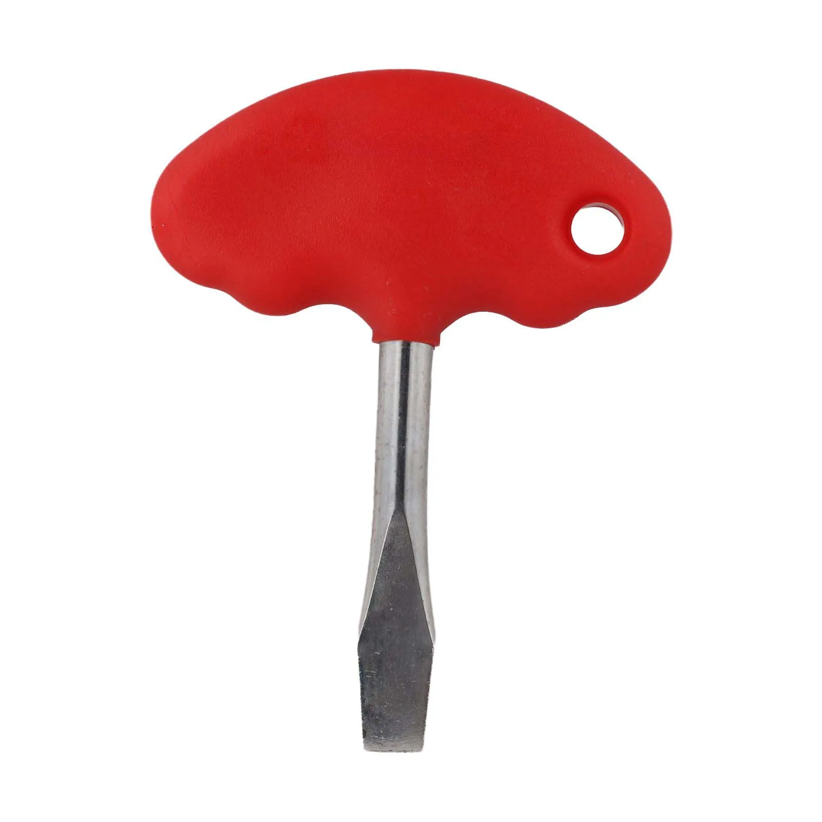Red T Handle Flat Screwdriver 11mm Wide Tip For Tripod Quick Plate Disassembly Film Set Repair Hand Tool