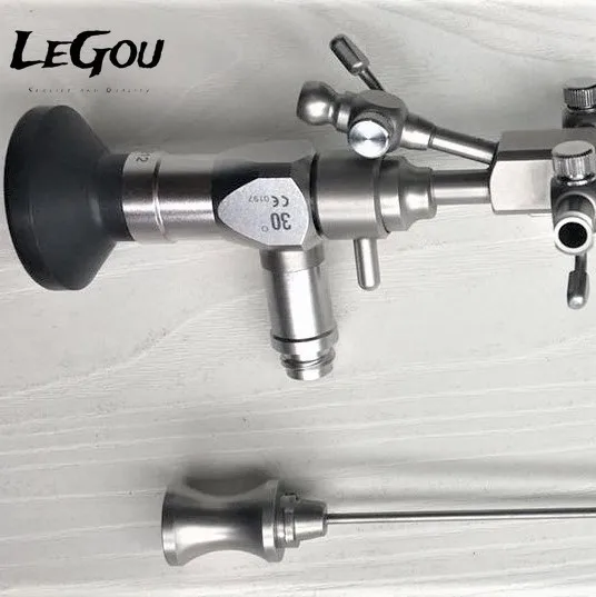 LeGou Professional Rigid Endoscope 2.7 x 107.5/110mm with 13.5Fr sheath suitable for 5FR forceps