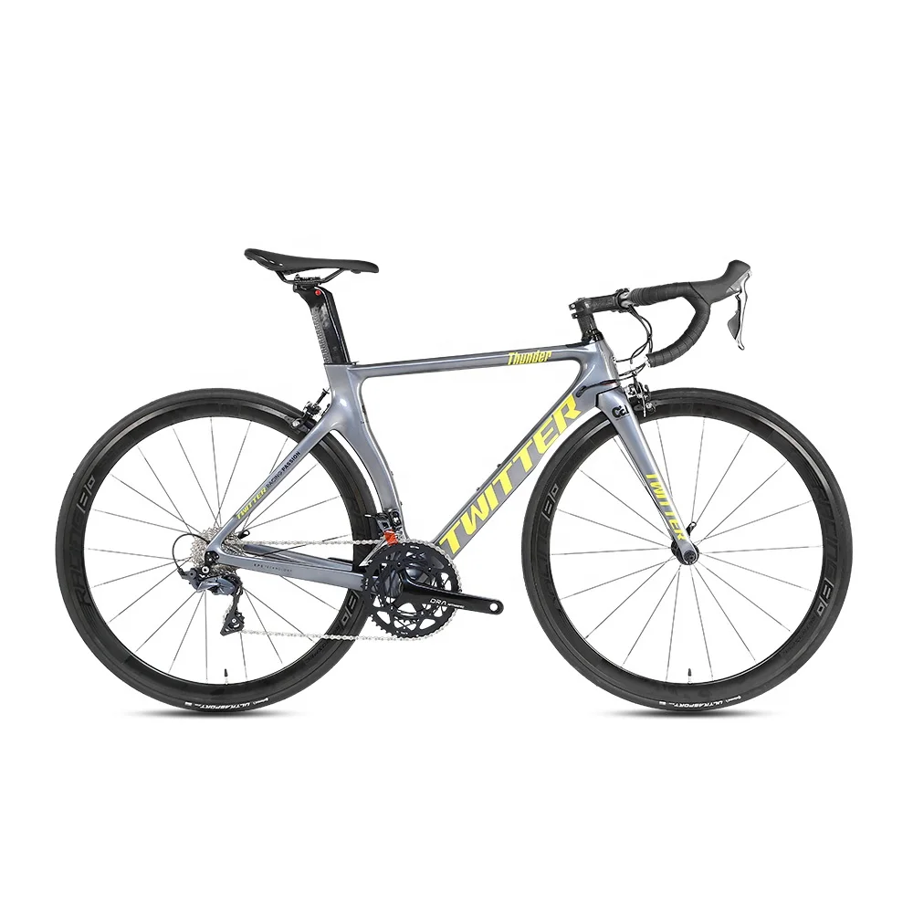 

700c 25c Carbon Road Bike Twitter Carbon Fiber Frame Roadbike 22 Speed Bicycle For Men In Stock
