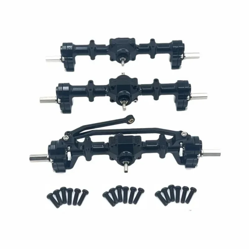 

Metal Upgrade Front Middle and Rear Door Axles For WPL 1/16 B16 B36 six wheel drive RC Car Parts