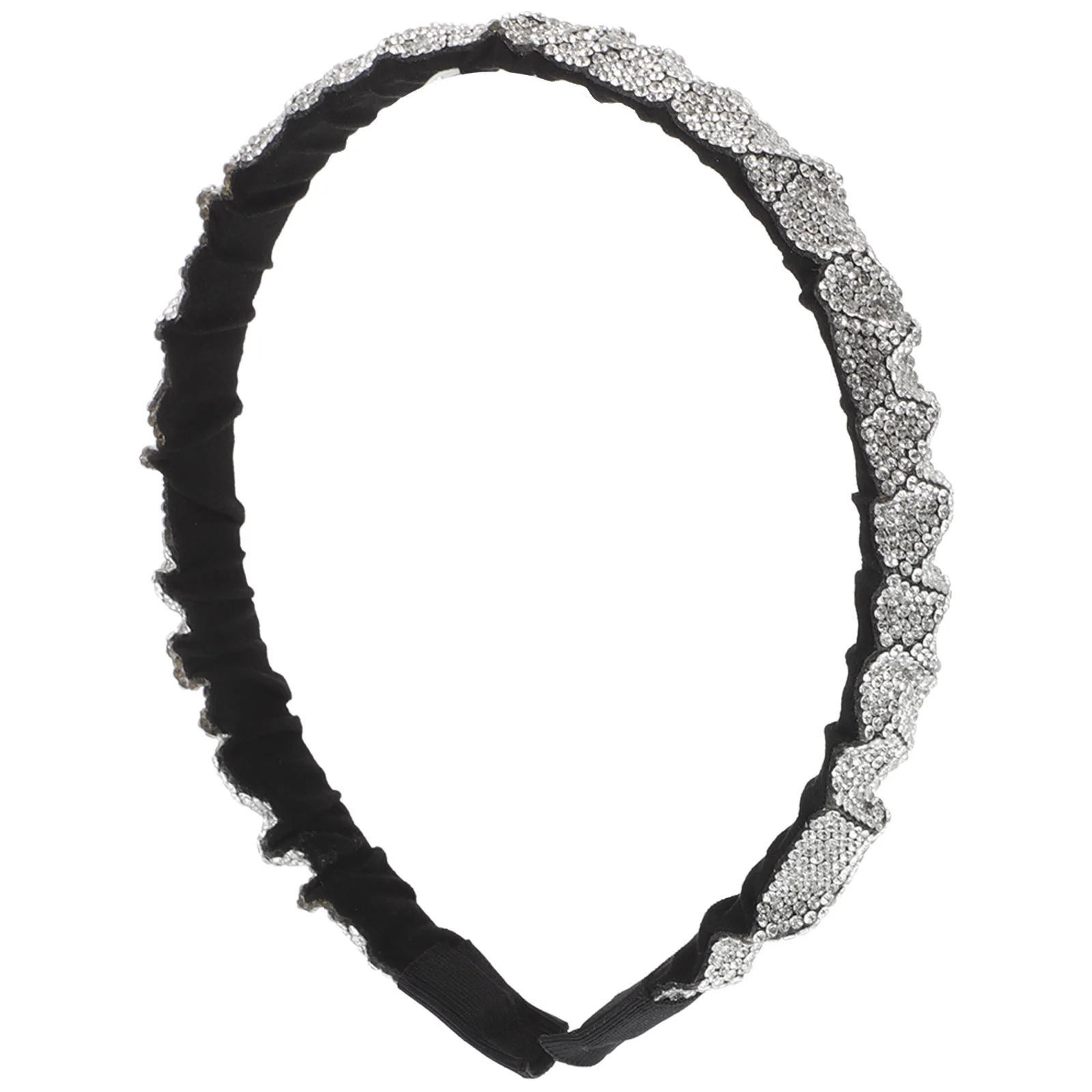 

1Pcs Rhinestone Hairband Stylish Girl Hairband Chic Elegant Wedding Party Hair Accessory Women Headdress Woman Headdress