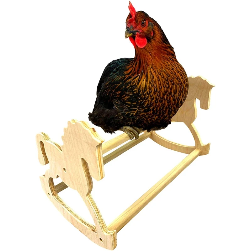 Percha para pollos, para pájaros grandes, pollitos, Pollos, Gallinas, Polluelos, loros, soporte madera para Pollo, barra