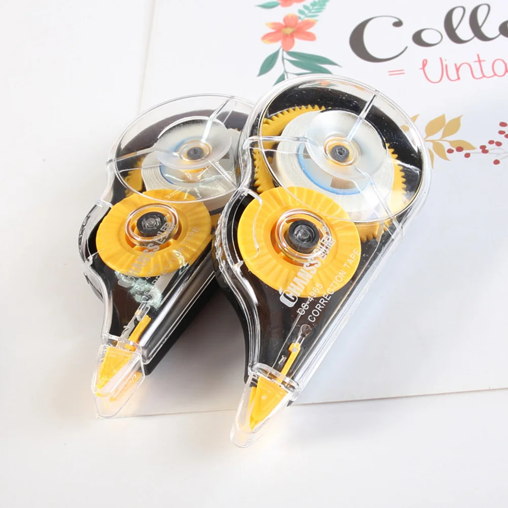 

12Pcs Students Correction Tape Fast Error Fix School Stationery Easy Use Tape Practical Correction Roller Set