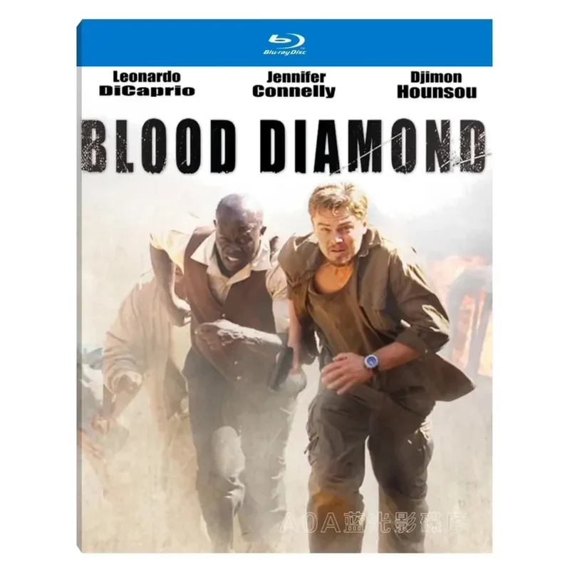 Blood Diamond 2006 American Award Winning Thriller Adventure Film Chinese French Japanese Thai Subtitles High Definition