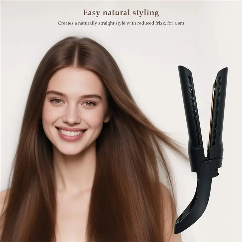 [Durable】 Hair Straightener Attachment For Dyson Airwrap Coanda 2X/HS09 Curling Iron For Sleek Polished Straight Finish