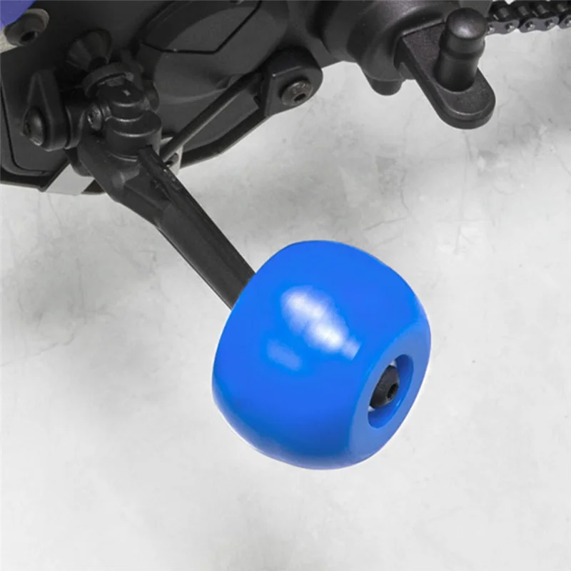 AS96-For LOSI 1/4 Promoto-MX Electric Motorcycle Pom Side Wheel Auxiliary Wheel DIY Modification Accessories 4Pcs