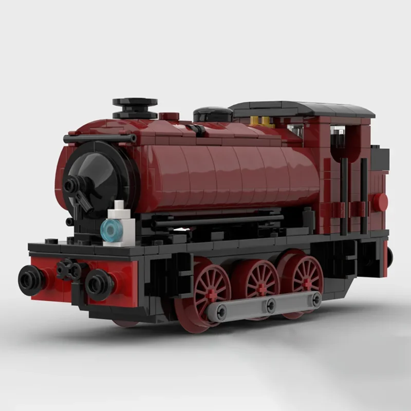Railway Train Model Model Moc Building Bricks Tank Engine Sets Technology Modular Blocks Gifts Christmas Toys DIY Sets Assembly